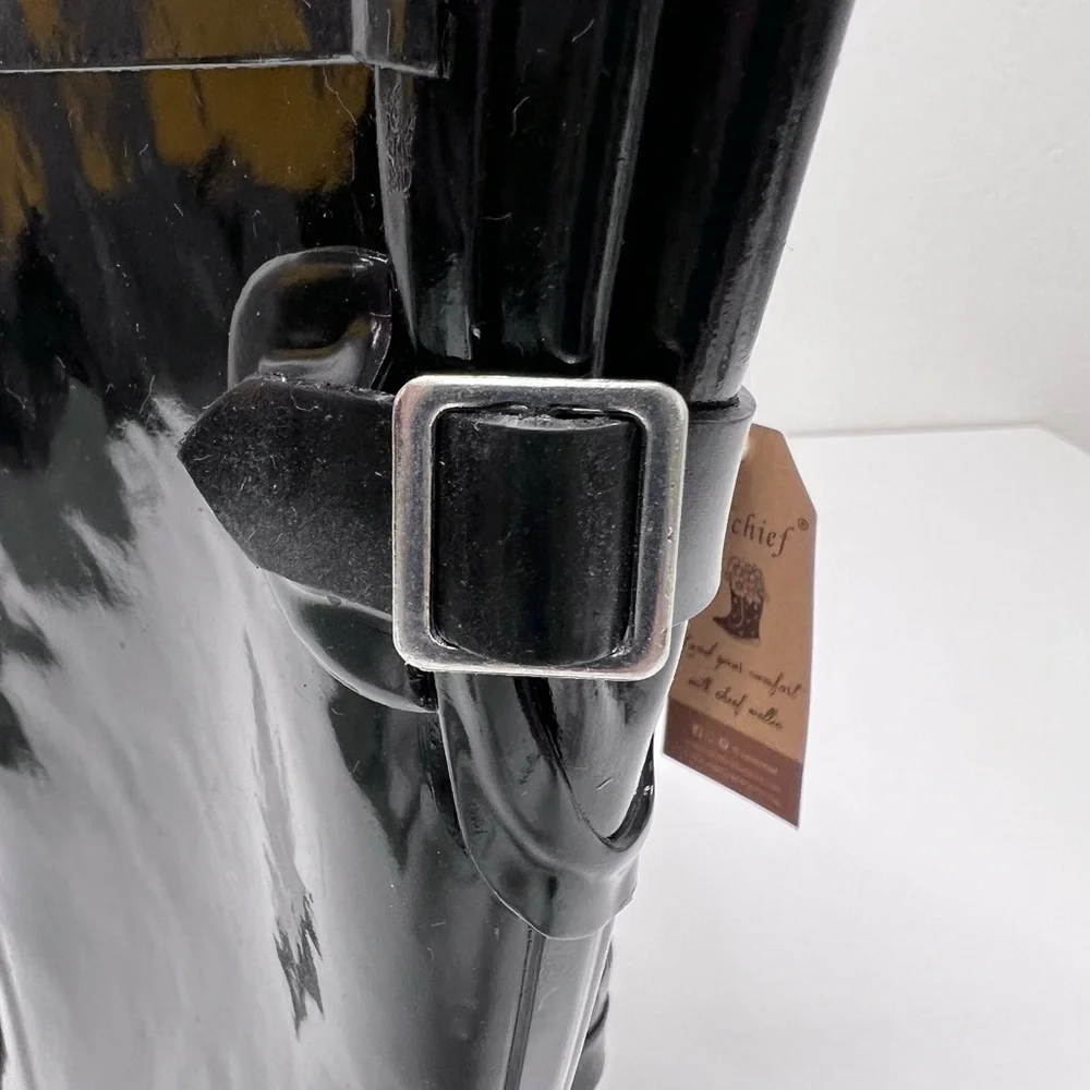WOMEN’S Rubber Rain Boots - Landchief Size 6